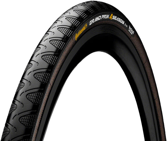 Continental Grand Prix 4-Season Tire - 700 x 28, Clincher, Folding, Black, Vectran Breaker, DuraSkin