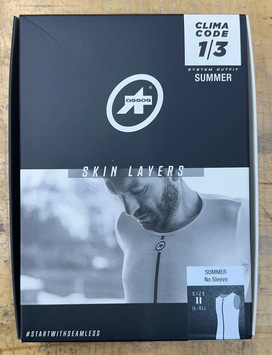 Assos Summer NS Skin Layer Holy White Size II (L-XL)
