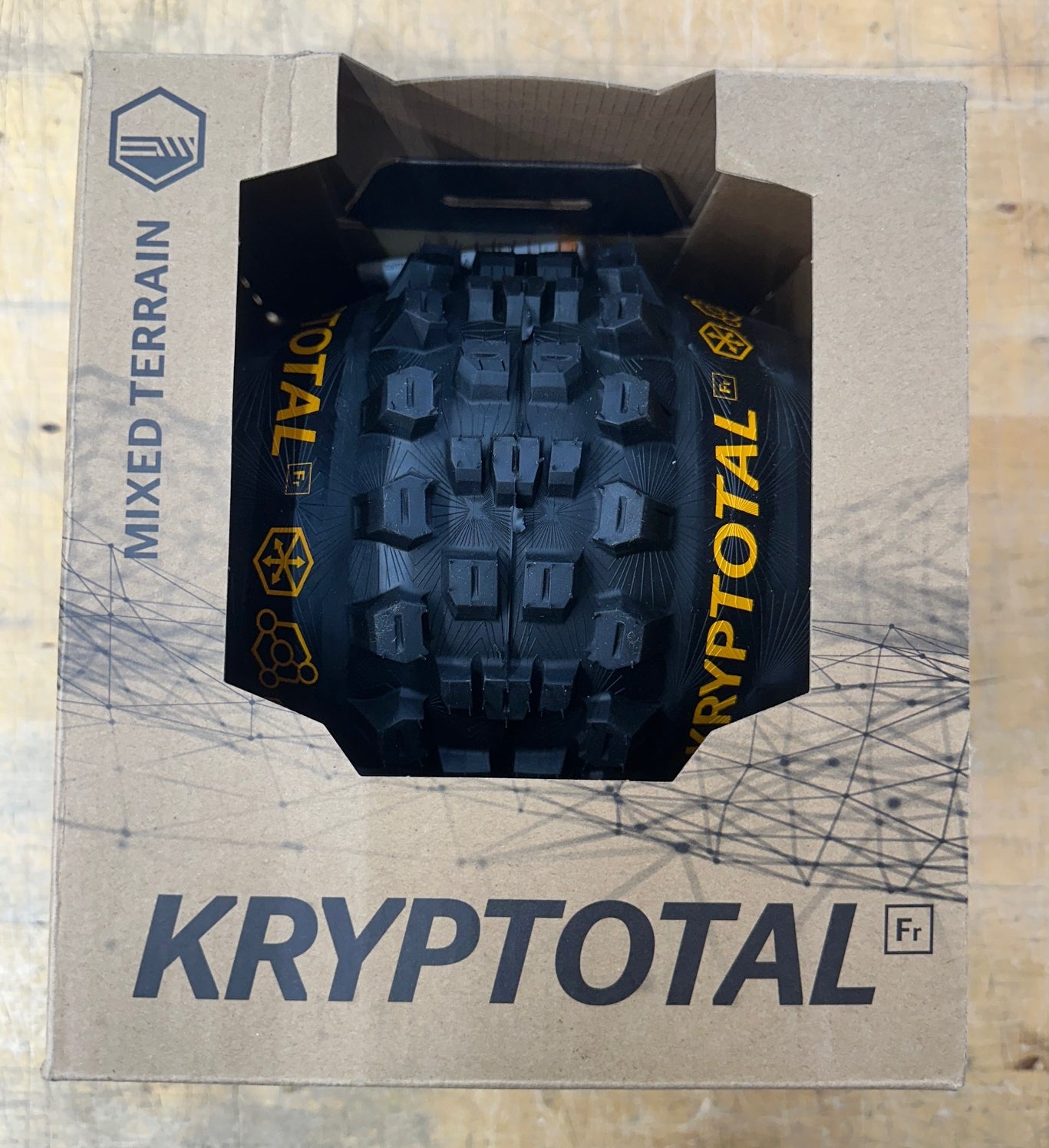 Continental Kryptotal Front Tire - 29 x 2.60, Tubeless, Folding, Black, Endurance, Trail Casing, E25