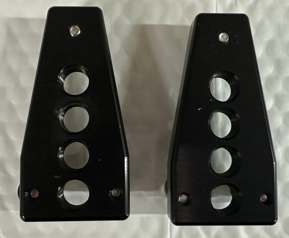 Ride2 Tandem Crank Arm Shorteners - Standard Width 31.2mm Crank Arms