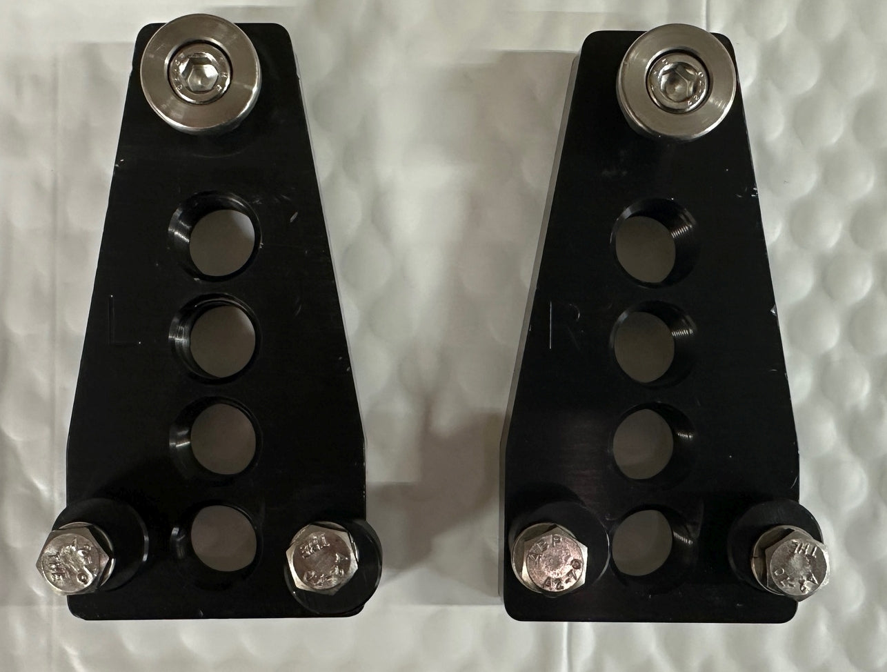 Ride2 Tandem Crank Arm Shorteners - Standard Width 31.2mm Crank Arms