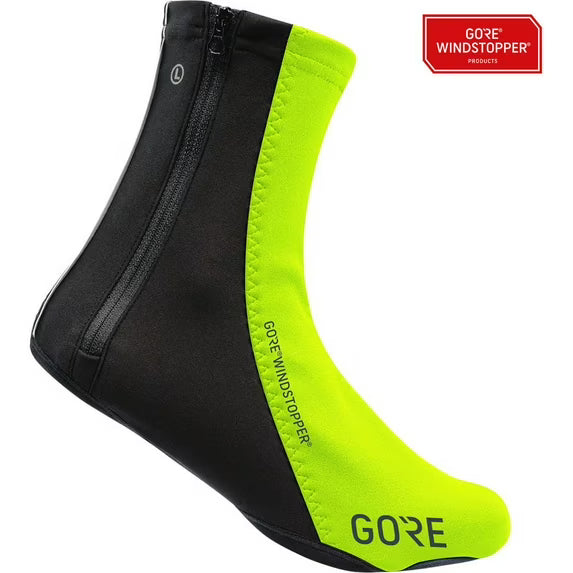 GoreWear C3 Partial GWS Overshoes neon yellow/black 9-10.5 Unisex