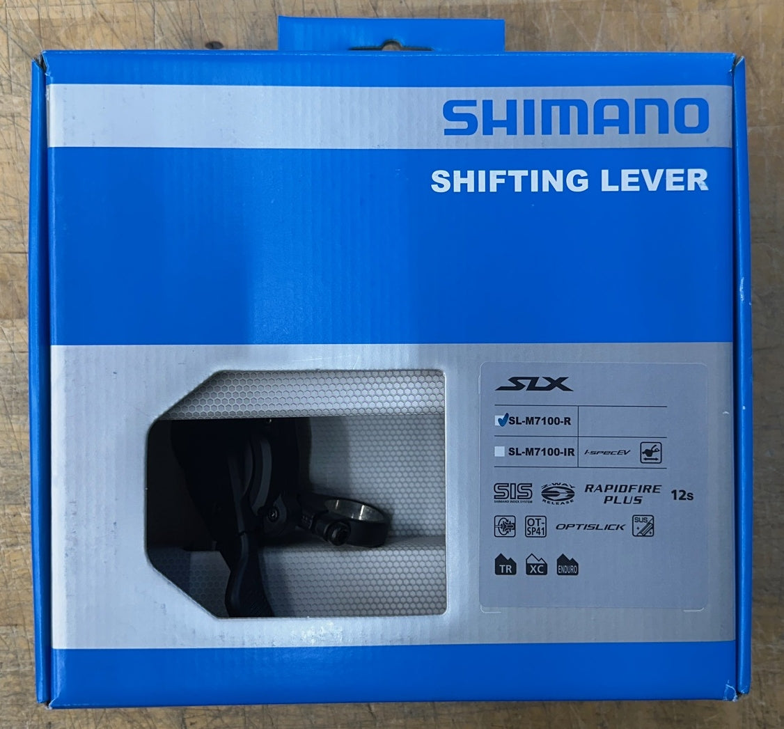 Shimano SLX SL-M7100-R Right Clamp-Band 12-Speed Shifter, Black