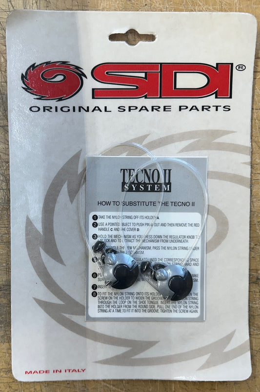 Sidi Shoe Replacement Techno 2 Buckle: Gray/Black