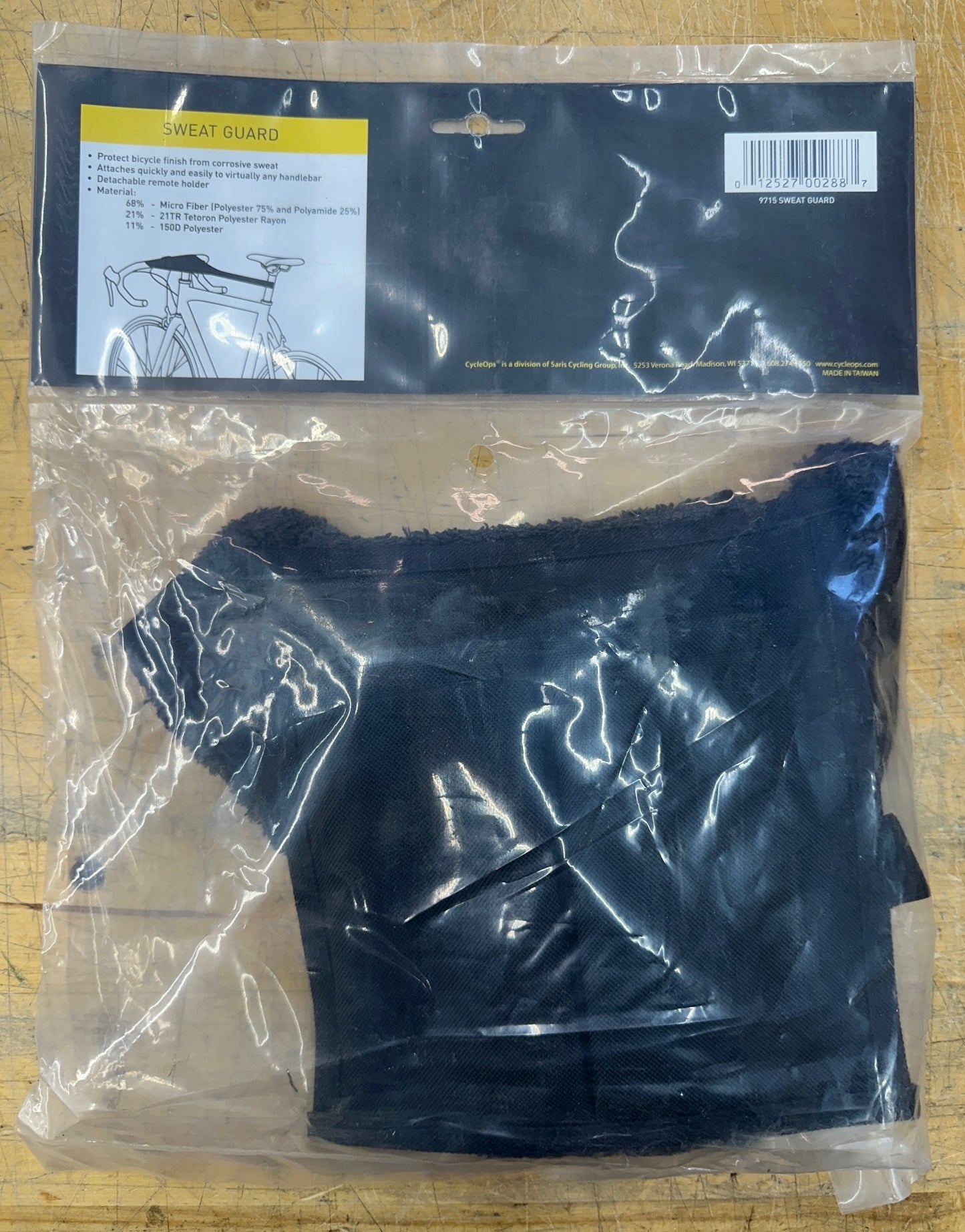 CycleOps Trainer Sweat Guard with Pockets