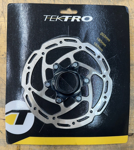 Tektro TR-35 Disc Brake Rotor - 160mm, Center-Lock, 1.8mm Thickness, Silver
