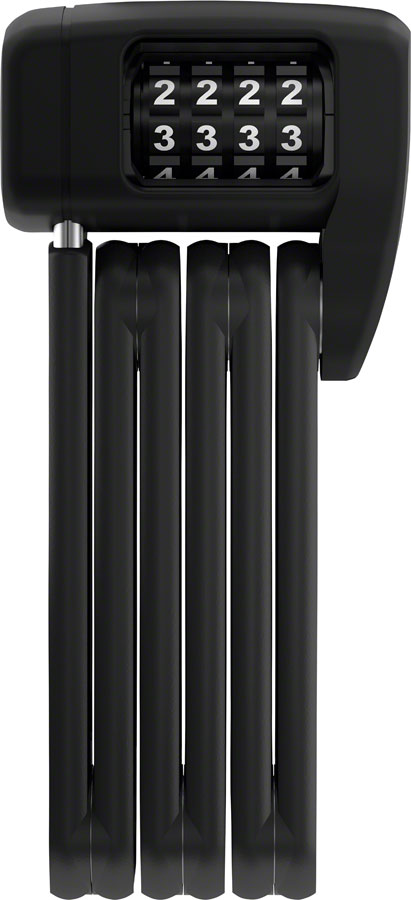 Abus BORDO Lite Mini 6055C/60 Folding Lock - Combination, 2', 5mm, SH Bracket, Black