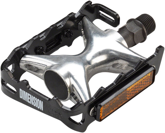 Dimension Compe Pedals Black/Silver