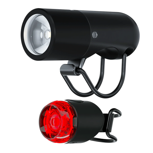Knog Plugger Lights Twin Pack Black