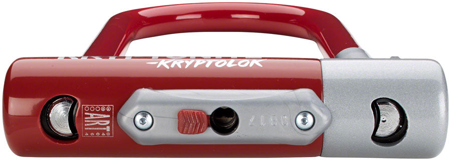 Kryptonite Krypto Series 2 Mini-7 U-Lock: 3.25 x 7" Maroon