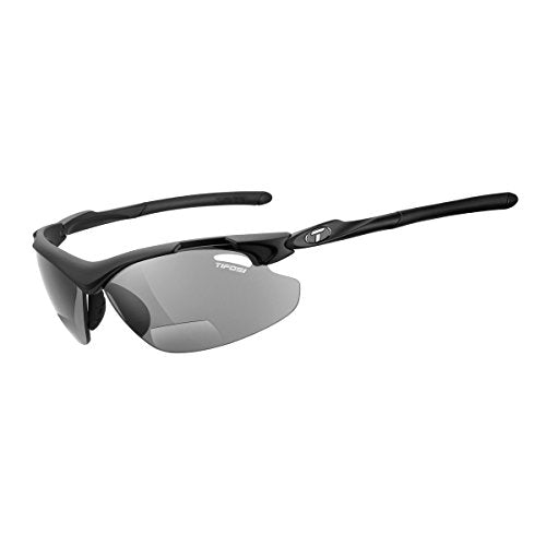 Tifosi Tyrant 2.0, Matte Black +2.0 Reader Lens Sunglasses