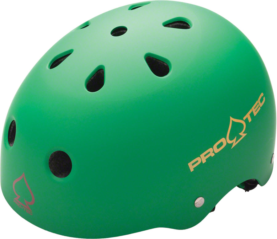 Pro-Tec Classic Helmet: Matte Rasta Green, XL