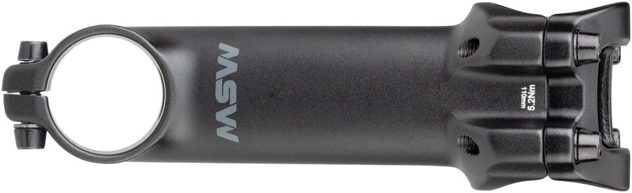 MSW 17 Stem: 110mm 31.8 17 deg 1-1/8 Black
