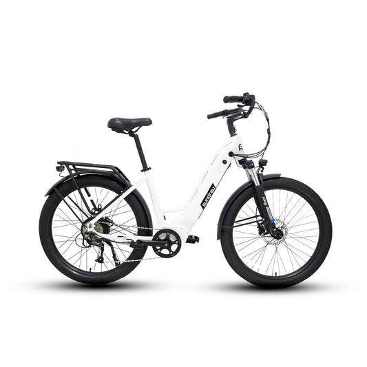 Eunorau E-Bike Meta275 Step Through White