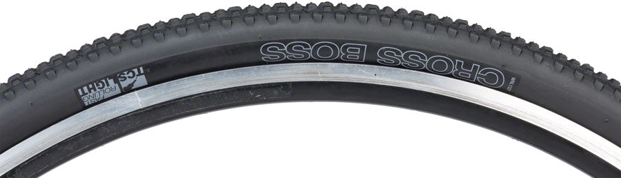 WTB Cross Boss TCS Light Fast Rolling Tire: 700 x 35, Folding Bead, Black