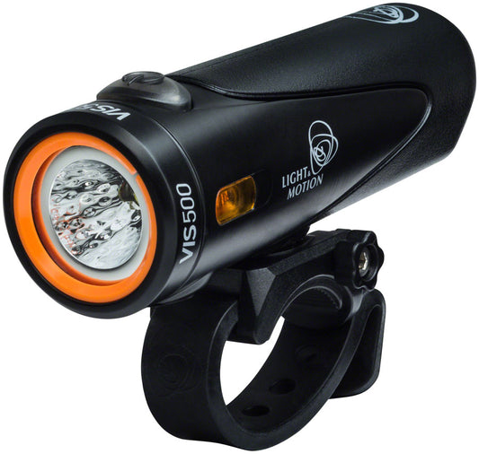 Light and Motion VIS 500 Rechargeable Headlight: Onyx Black