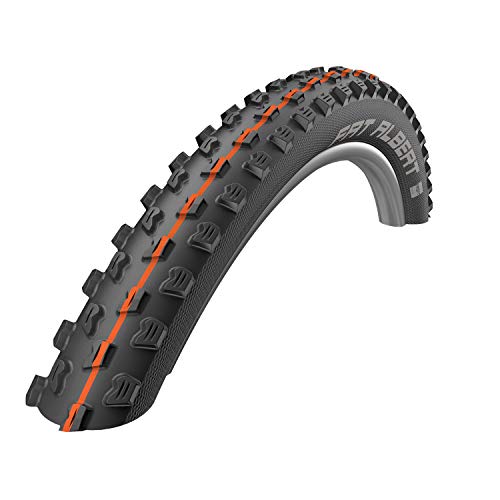 Schwalbe Fat Albert HS 477 Addix Soft Tubeless Easy Snakeskin Mountain Bicycle Tire - Front (Black - 29 x 2.35)