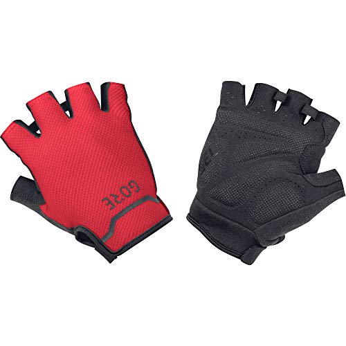 GoreWear C5 Short Gloves black/hibiscus pink S Unisex