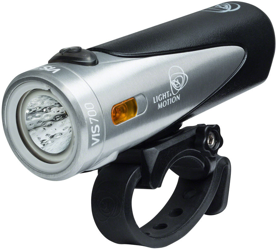 Light and Motion VIS 700 Rechargeable Headlight: Tundra Steel/Black