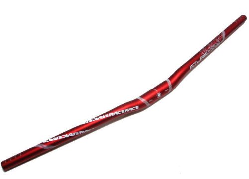 RaceFace Atlas Riser Handlebar, 31.8 x 785mm 1/2" Rise Red