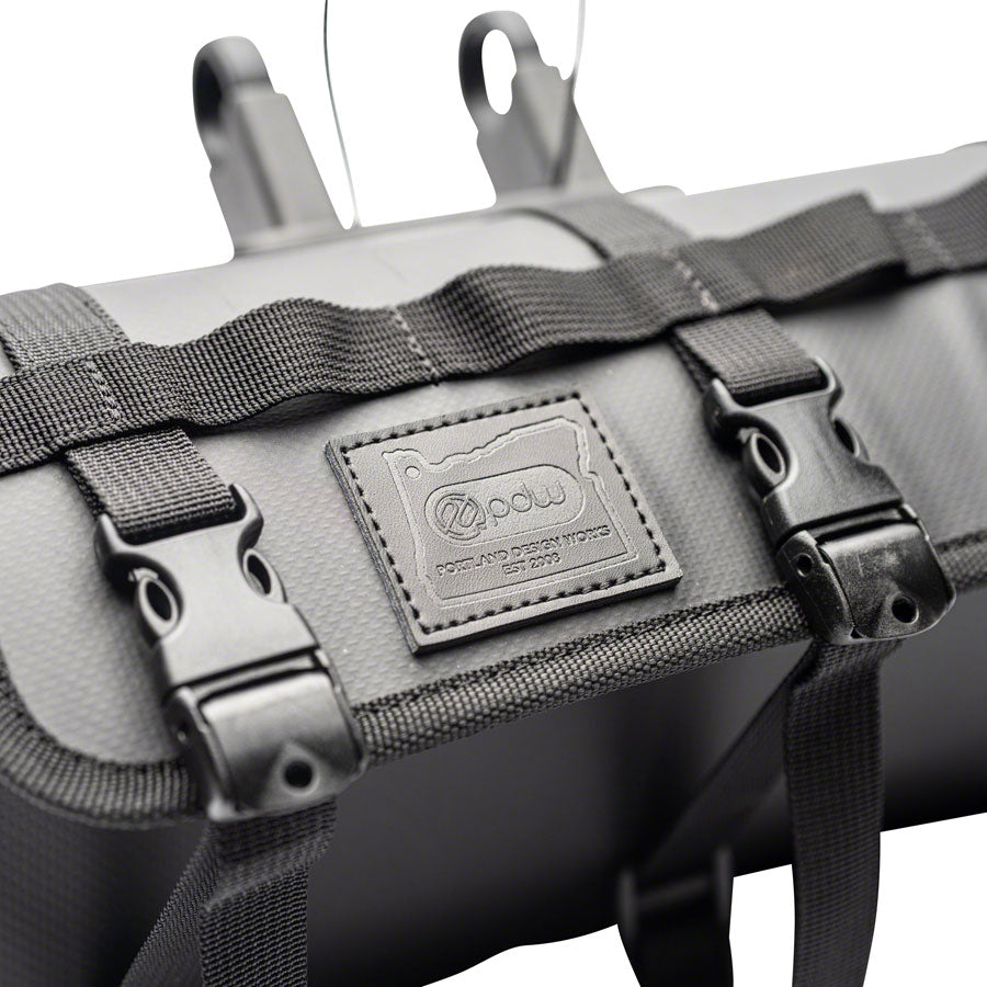 Portland Design Works Gear Belly Handlebar Bag and Harness: Black