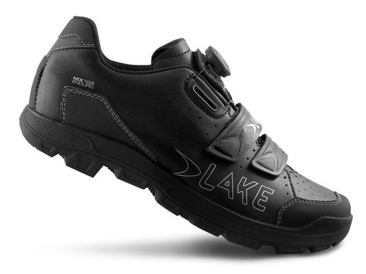 Lake Shoes MX168 Enduro Black/Silver