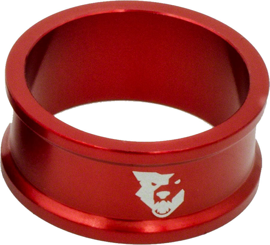 Wolf Tooth Components Headset Spacer 5 Pack, 15mm, Red