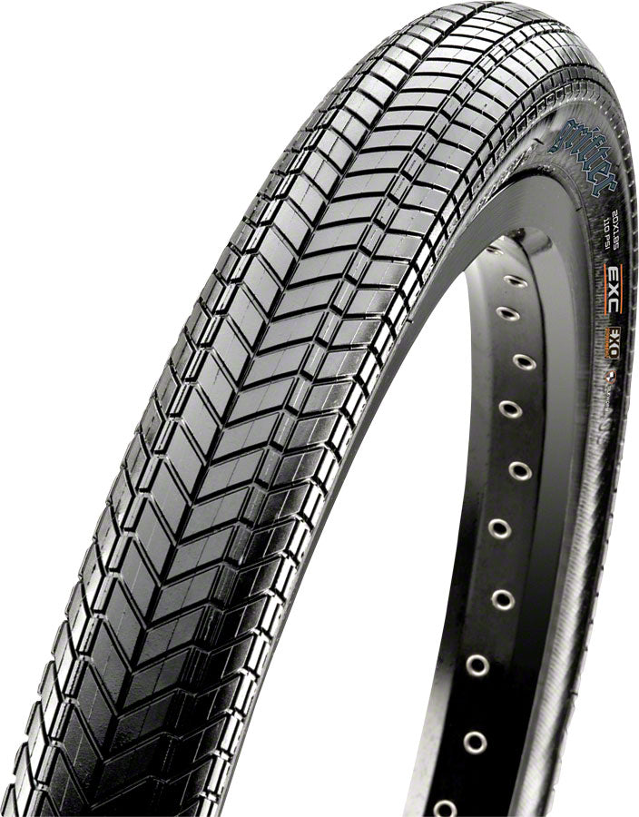 Maxxis Grifter Tire 20 x 1.85, Folding, 120tpi, Dual Compound, EXO Protection, Black