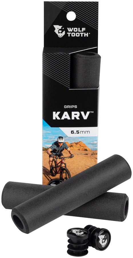 Wolf Tooth Karv Grips 6.5mm Black