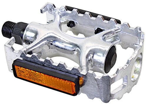 Sunlite Alloy Sport Pedals, 9/16", Silver