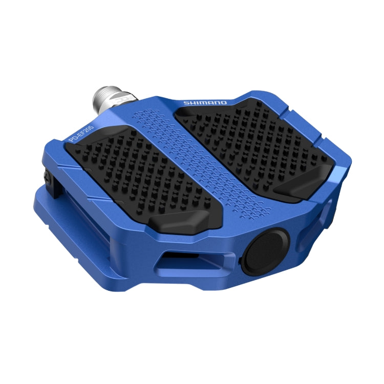 Shimano Pedals PD-EF205 FLAT W/O REFLECTOR BLUE