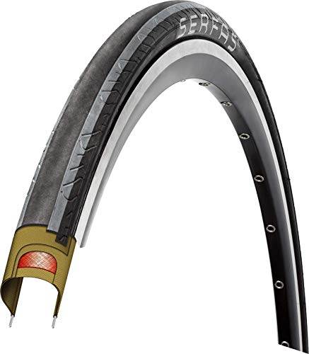 Serfas SECA TIRE W/FPS - 26 X 1.25 WIRE BEAD BLK/GRY