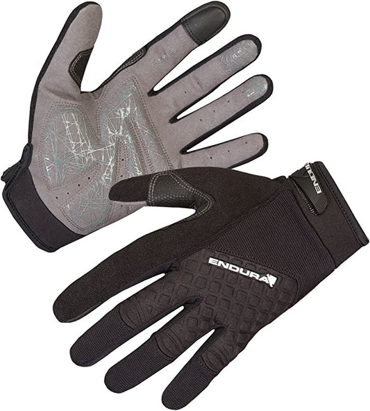 Endura Men's Hummvee Plus Cycling Gloves, Black, S