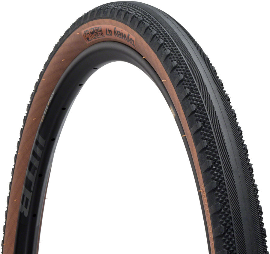 WTB Byway Road TCS Tire: 650b x 47, Folding Bead, Black/Brown