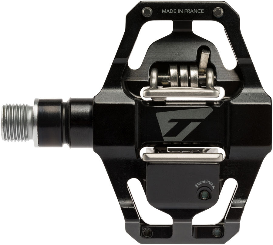 Time SPECIALE 8 Pedals - Dual Sided Clipless with Platform, Aluminum, 9/16", Black