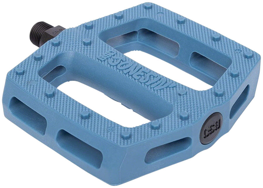 BSD Jonesin' Pedals - Platform, Composite,9/16", Steel Blue