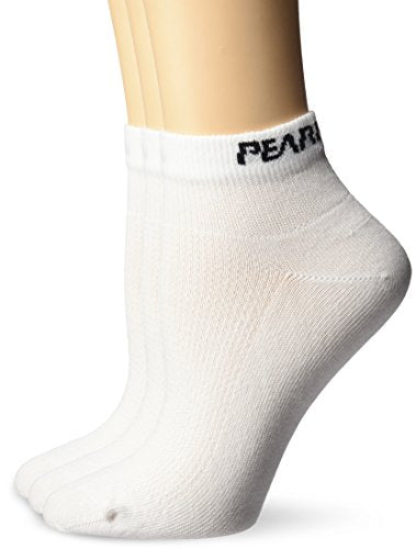 Pearl iZUMi Women's Attack Low Socks (3 Pack), White, Large