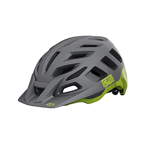 Giro Helmet RADIX MIPS Matte Metallic Black/Ano Lime L