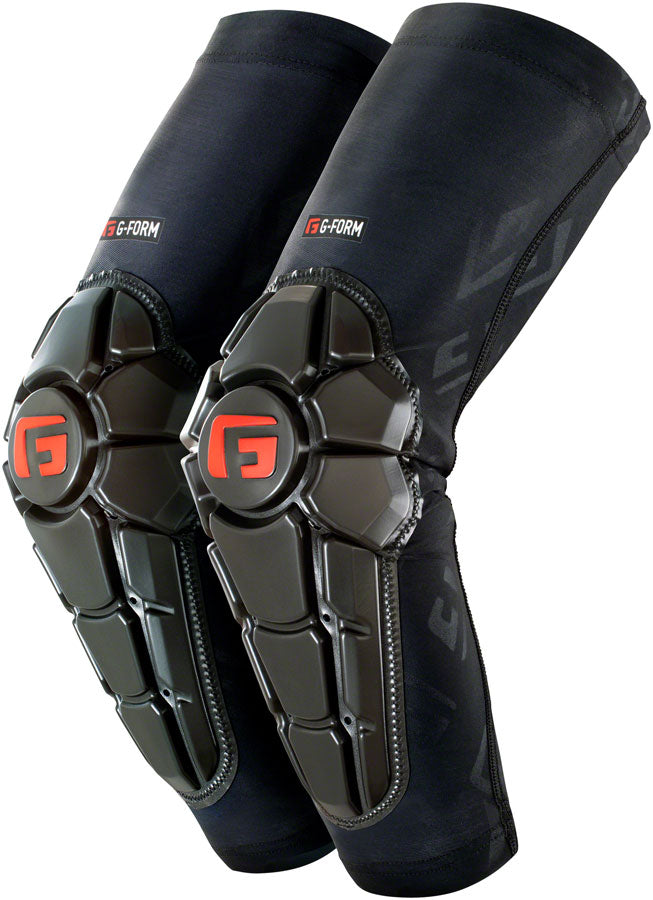G-Form Pro-X2 Elbow Youth Pads: Black Embossed SM/MD