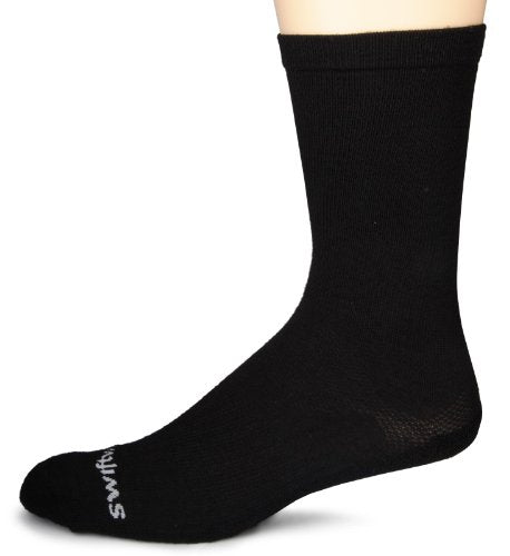Swiftwick Pursuit SEVEN Sock, Black, Medium