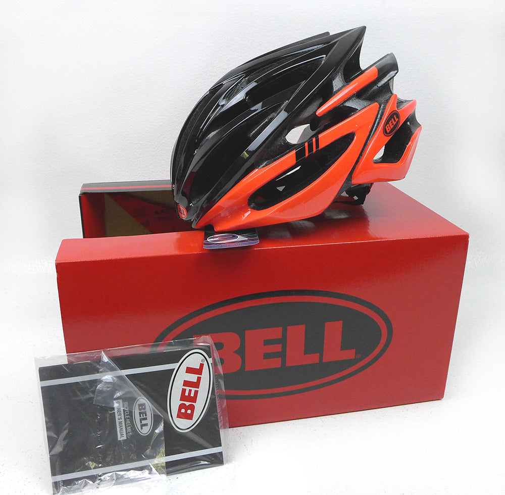 Bell Volt RL Black Infrared Hero Road Bike Helmet Small ** Damaged packaging